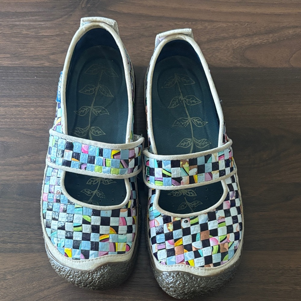 Keen Multicolor Checkered Flats - Picture 3 of 7